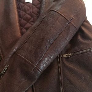 Theory Jackets & Coats - NWT Theory Leather Moto Jacket Theory Jackets & Coats - NWT Theory Leather Moto Jacket